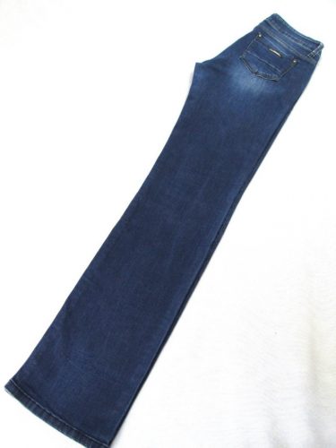 ARMANI JEANS NŐI (L - W32) SZTRECCSES SÖTÉTKÉK FARMERNADRÁG