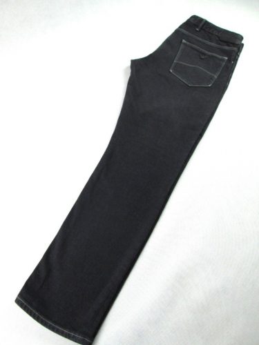 ARMANI JEANS J06 SLIM FÉRFI (L - W36) SÖTÉTSZÜRKE ENYHÉN SZTRECCSES FARMER