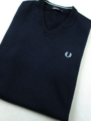 FRED PERRY ELEGÁNS FÉRFI (S) SÖTÉTKÉK MELLÉNY