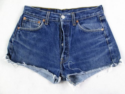 LEVIS 501 NŐI (M - W30) ÁTALAKÍTOTT FARMER RÖVIDNADRÁG