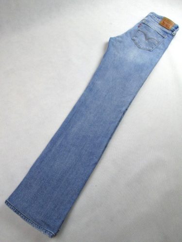 LEVIS 714 STRAIGHT NŐI (S - W27 / L34) VILÁGOSKÉK SZTRECCSES FARMERNADRÁG