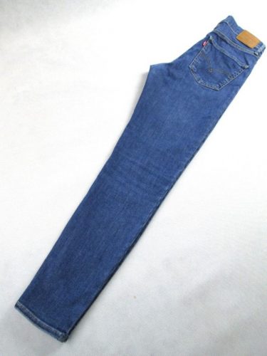 LEVIS MILE HIGH SUPER SKINNY NŐI (M - W28) KÉK SZTRECCSES FARMER